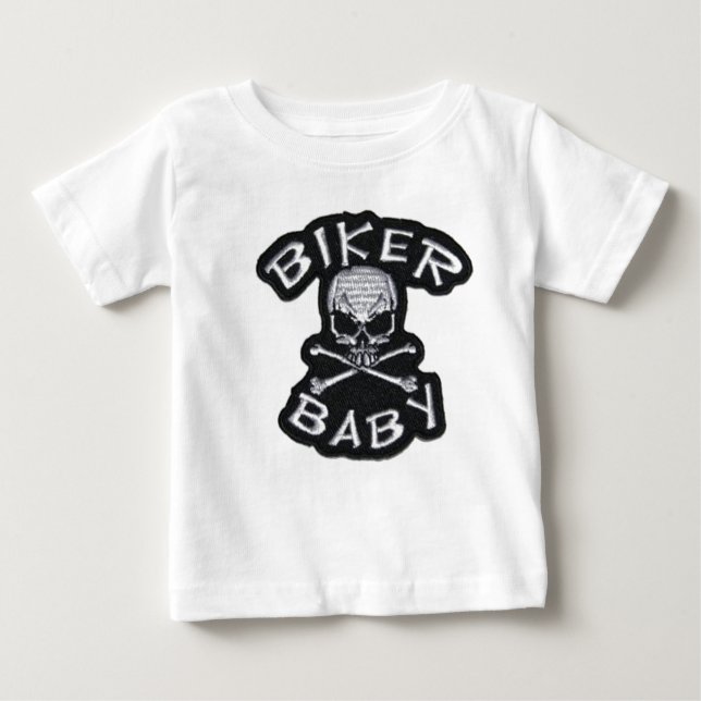 Camiseta del bebé del motorista (Anverso)