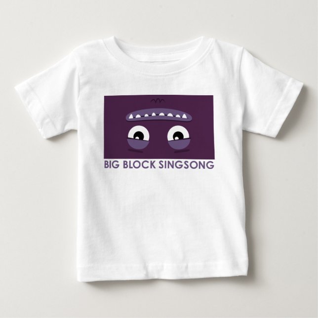 Camiseta del bebé del palo de BBSS (Anverso)
