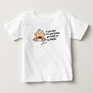 Camiseta del bebé del tío
