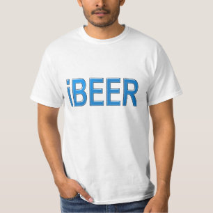 camiseta del bebedor de cerveza