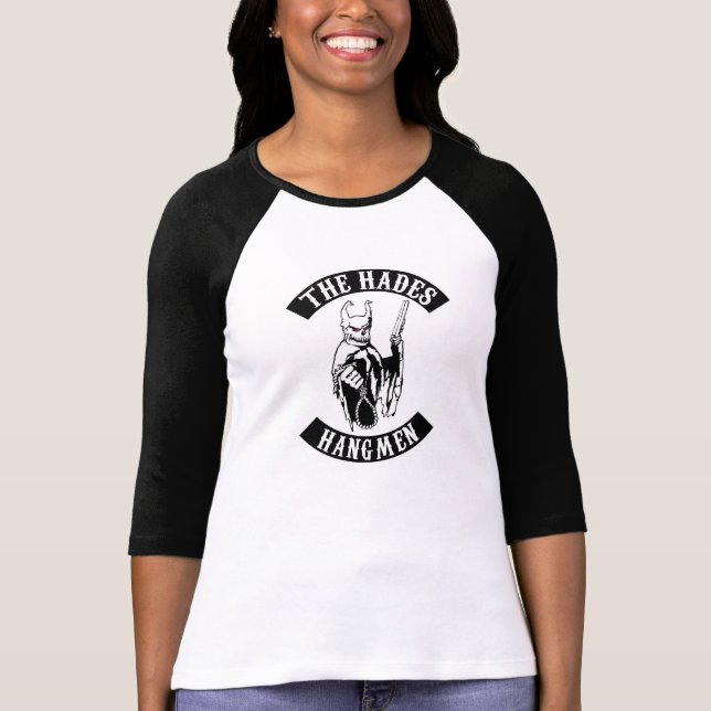 Camiseta del béisbol de los verdugos de Hades (Anverso)