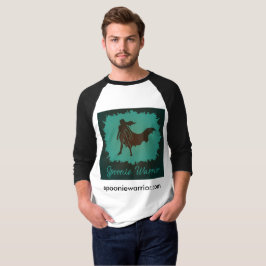 Camiseta del béisbol del guerrero de Spoonie de