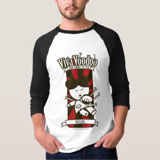 Camiseta del béisbol-estilo de "Wasabi"