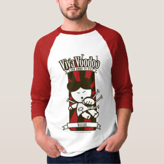 Camiseta del béisbol-estilo de "Wasabi"