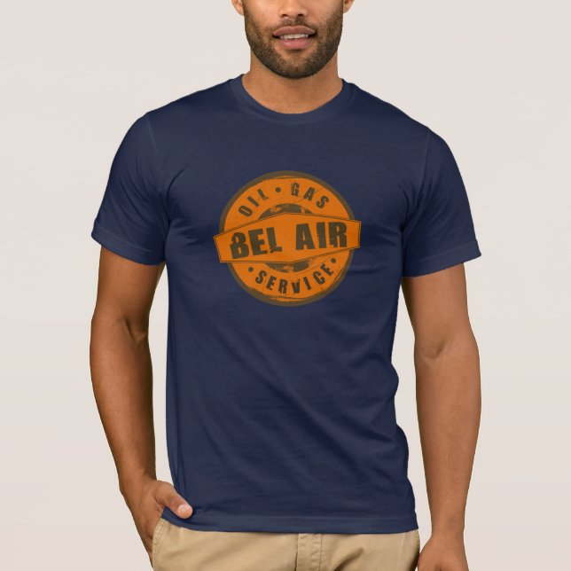 Camiseta del Bel Air del vintage (Anverso)