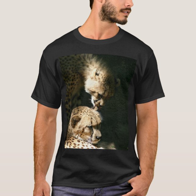 camiseta del beso del guepardo (Anverso)