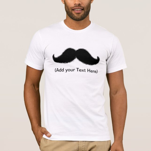 Camiseta del bigote (Anverso)
