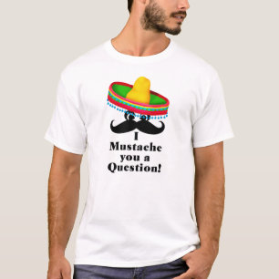 CAMISETA DEL BIGOTE - GORRA MEXICANO COLORIDO