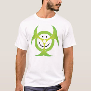 Camiseta del Biohazard de la cara