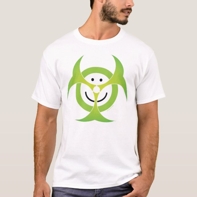 Camiseta del Biohazard de la cara (Anverso)