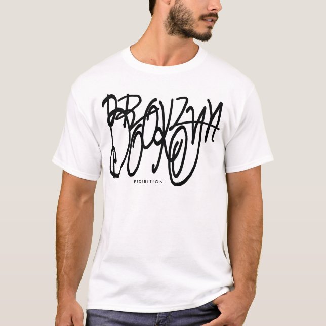 Camiseta del blanco de Brooklyn (Anverso)