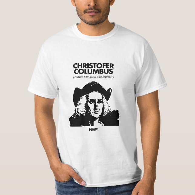 Camiseta del blanco de Cristóbal Colón (Anverso)