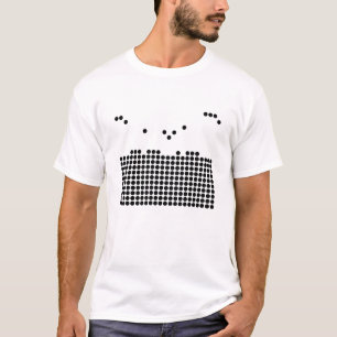Camiseta del blanco de la colección del Bauhaus