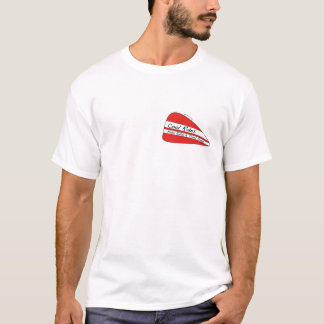 Camiseta del blanco de los paseos de Guay