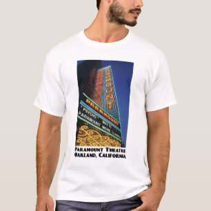 Camiseta del blanco de Paramount, Oakland