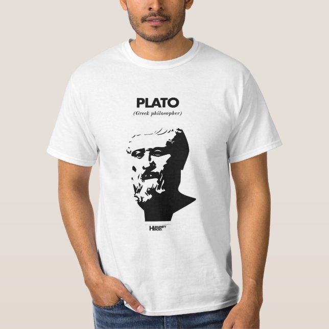 Camiseta del blanco de Platón (Anverso)