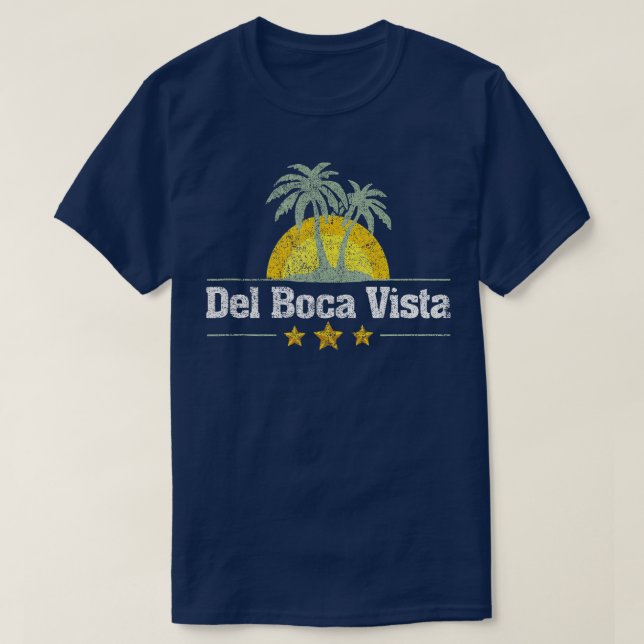 Camiseta Del Boca Funny Retirement Retro Vista TShirt (Diseño del anverso)
