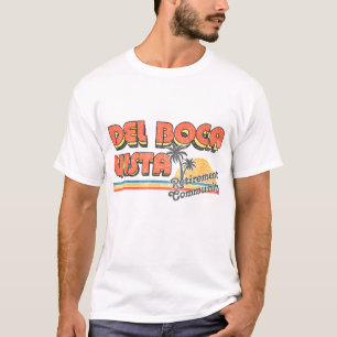 Camiseta del boca vista diseño de estilo 90s anticuado