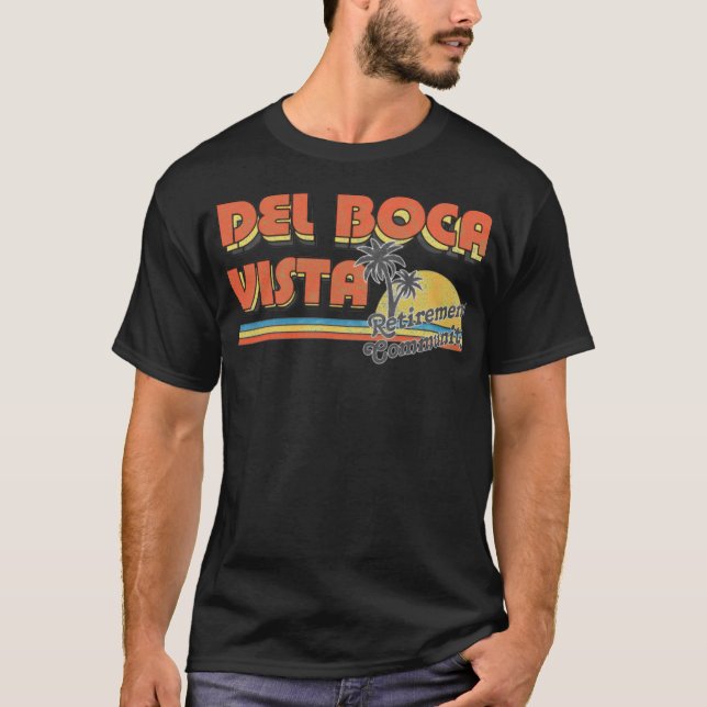 Camiseta Del Boca Vista Faded (Anverso)