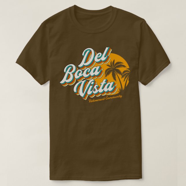 Camiseta Del Boca Vista TShirt (Diseño del anverso)