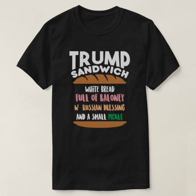 Camiseta del bocadillo del triunfo (Diseño del anverso)