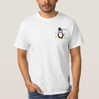 Camiseta del Boda de Cute Penguin Groom