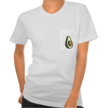 Camiseta del bolsillo de Avocadon't