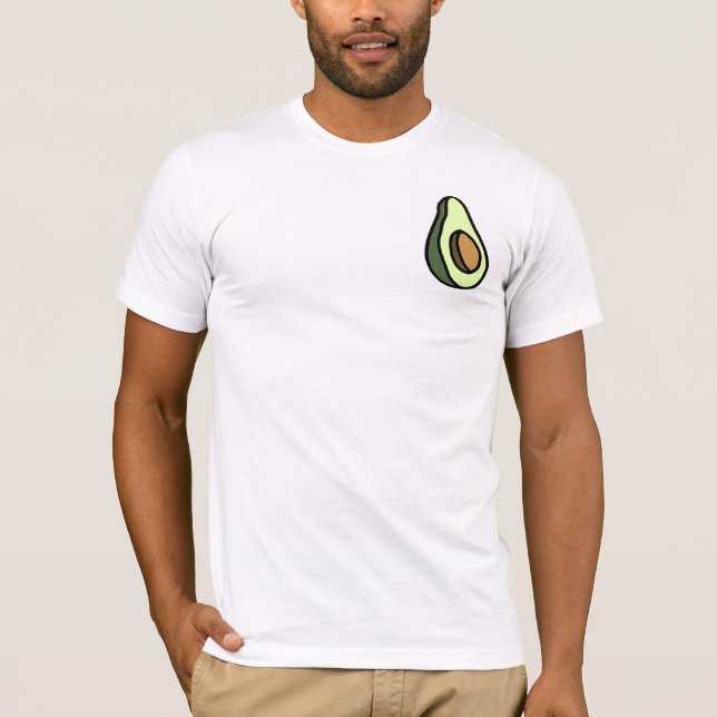 Camiseta del bolsillo de Avocadon't (Anverso)