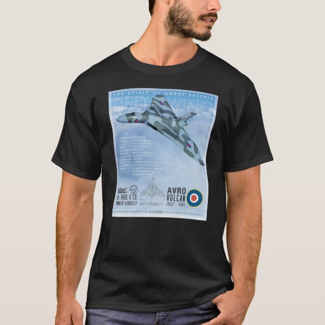 Camiseta del bombardero de Vulcan (Anverso)