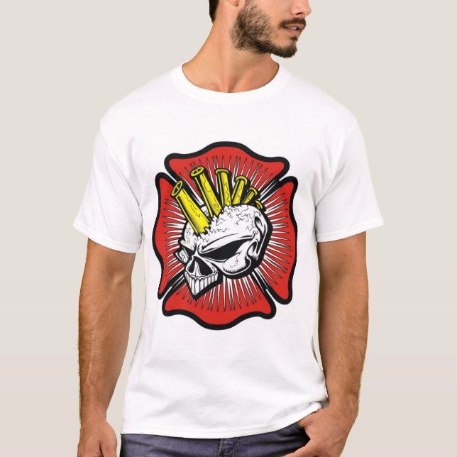 Camiseta del bombero (Anverso)