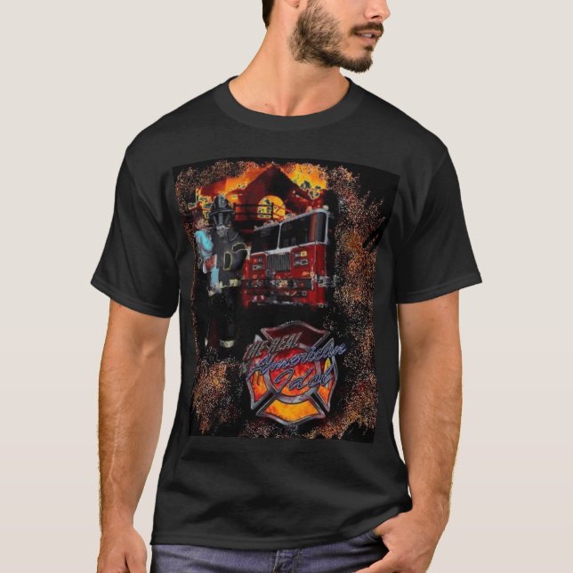 Camiseta del bombero (Anverso)