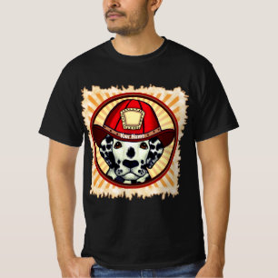 Camiseta del bombero dálmata