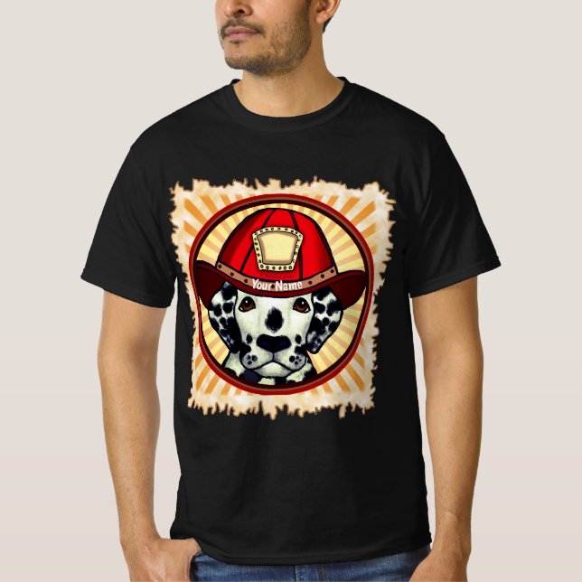 Camiseta del bombero dálmata (Anverso)