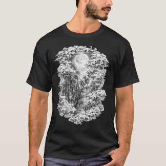 Camiseta del Bosque de Bambú Japonés | Ukiyo-e de