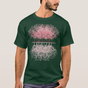 Camiseta del bosque de Sakura