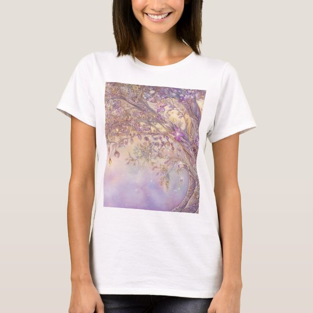 Camiseta del bosque luminoso (Anverso)