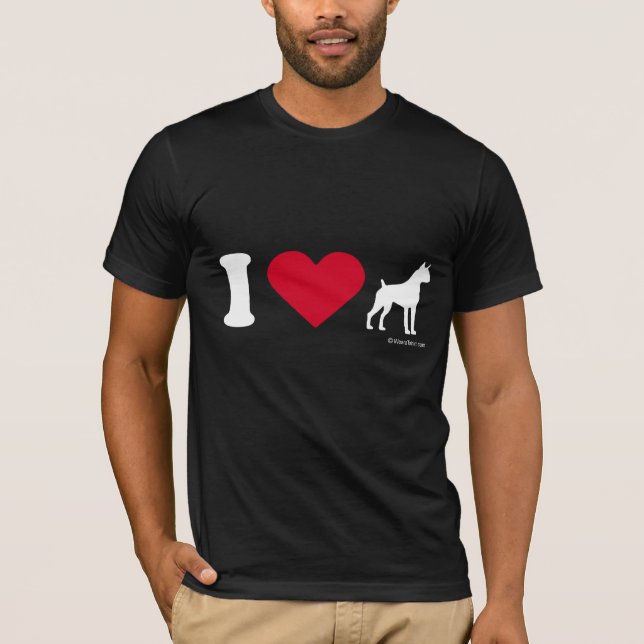CAMISETA DEL BOXEADOR - BOXEADORES DEL AMOR DE I (Anverso)