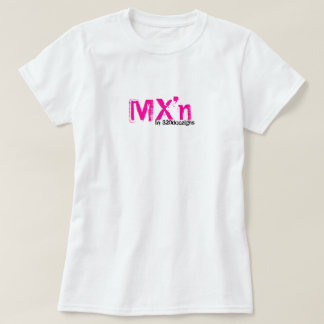Camiseta del braap de MX'n para ella - rosas