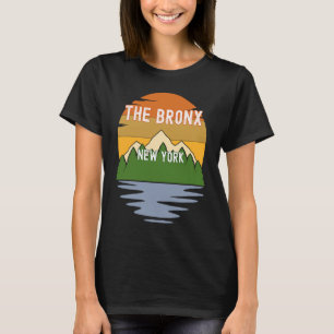 Camiseta Del Bronx New York Vintage Sunset