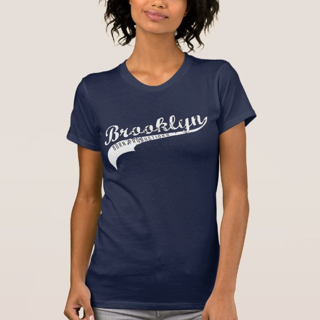 Camiseta del Brooklyn-Béisbol (Anverso)