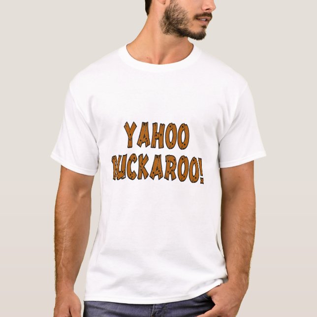 Camiseta del Buckaroo de Yahoo (Anverso)