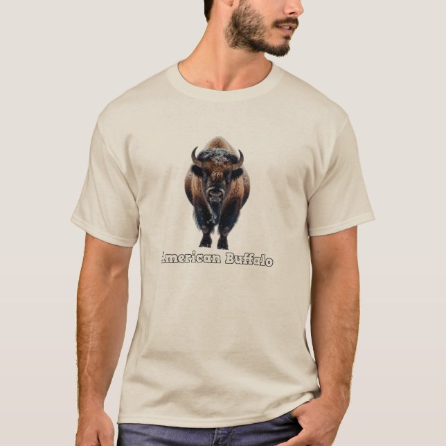 Camiseta del Búfalo Americano (Anverso)
