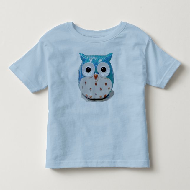 Camiseta del búho del niño (Anverso)