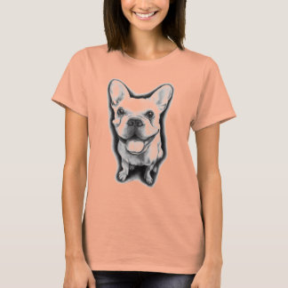 Camiseta del Bulldog francés Ladie