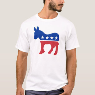 Camiseta del burro de Demócrata