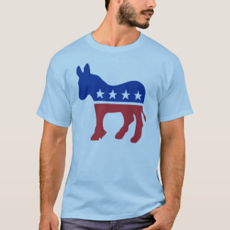 Camiseta del burro de Demócrata