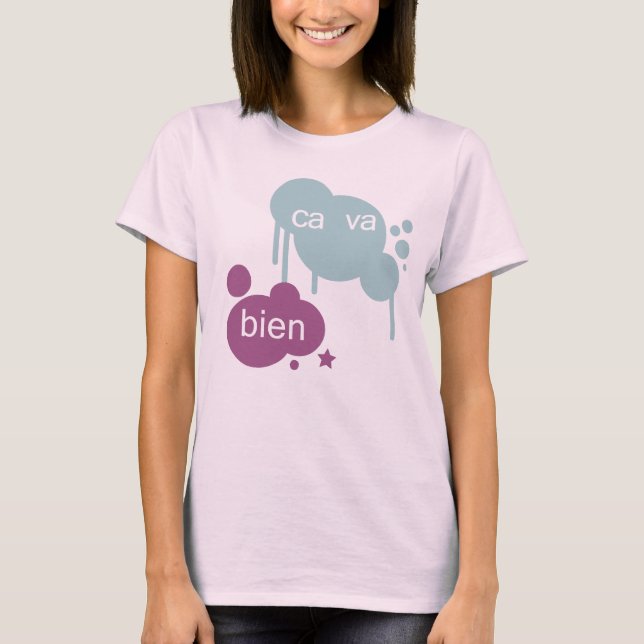 Camiseta del Ca Va Bien (mujeres) (Anverso)