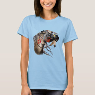 Camiseta del caballo de guerra