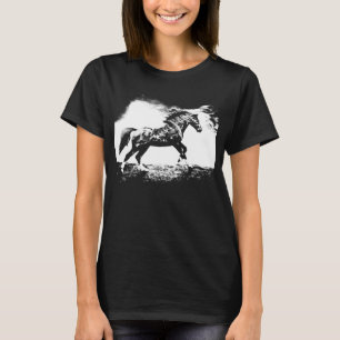 Camiseta del caballo de Ornated