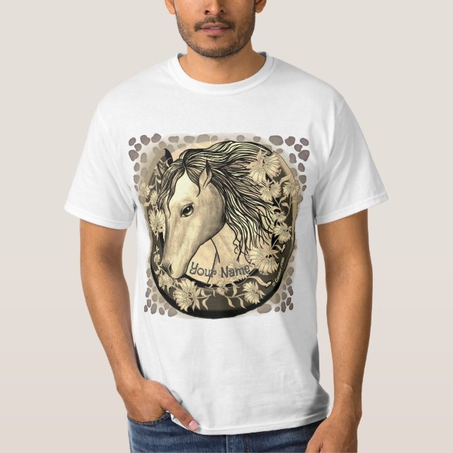 Camiseta del caballo de suerte (Anverso)